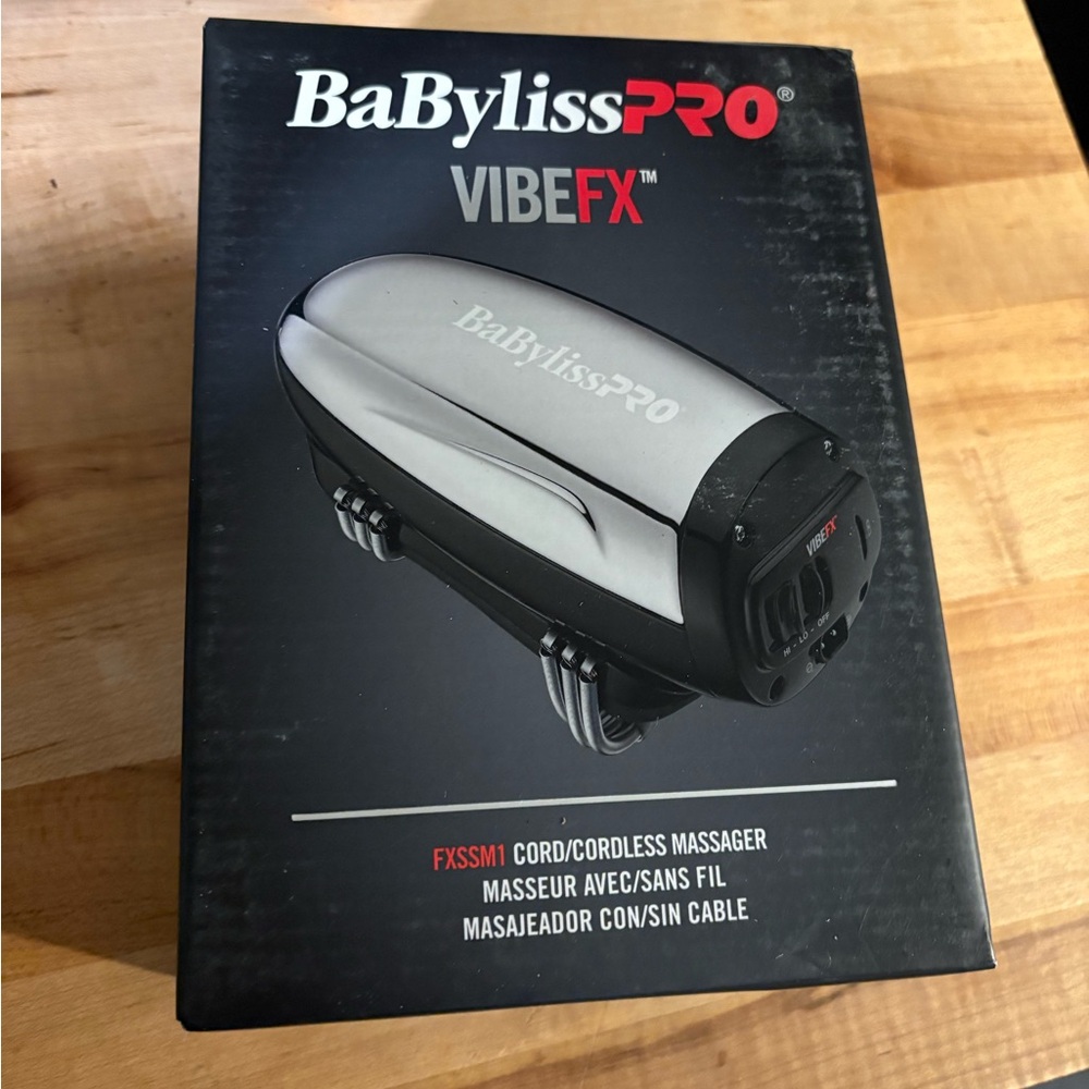 BaBylissPRO VibeFX Cordless Massager